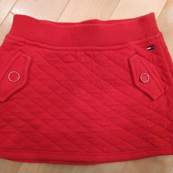 6-9m red Tommy quilted skirt - Picture 6 of 6